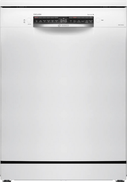 Bosch SMS4EBW03D Stand Geschirrspüler HomeConnect 60cm Weiß EXCLUSIV