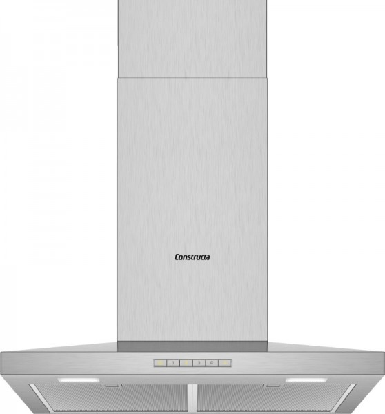 Constructa CD626250 Wandhaube Walmdach SlimLine 60cm Edelstahl