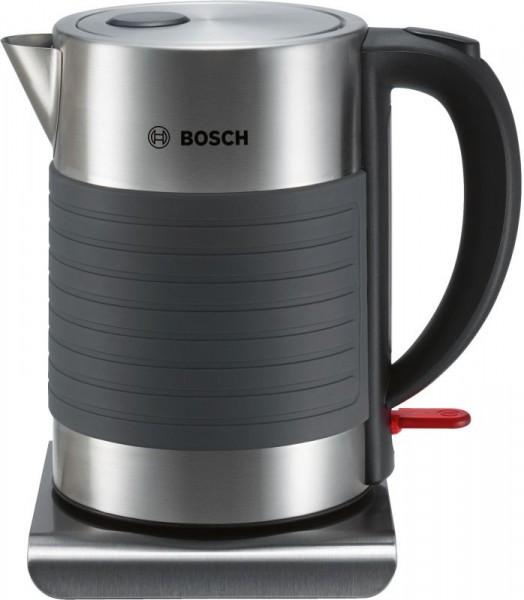 Bosch TWK7S05 Wasserkocher 1.7 l Edelstahl Schwarz