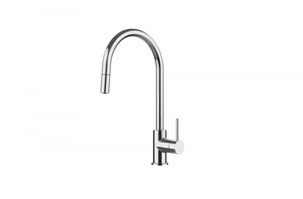 Systemceram Einhebelmischer FRESH mit herausziehbarem Auslauf