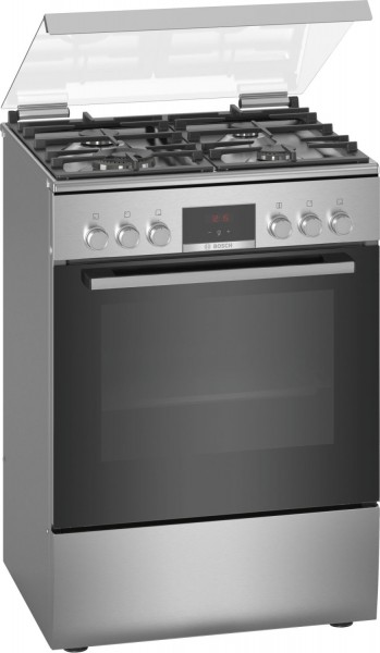 Bosch HXR39AI50 Elektro Standherd mit Gaskochfeld Edelstahl 60cm A
