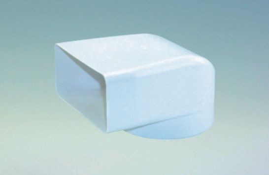 Quellmalz Umlenkstück mit 30 mm Anschlußstutzen weiss
