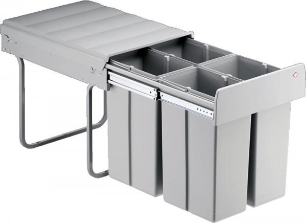 Wesco Einbau-Abfallsammler Bio Quartett 40 DT