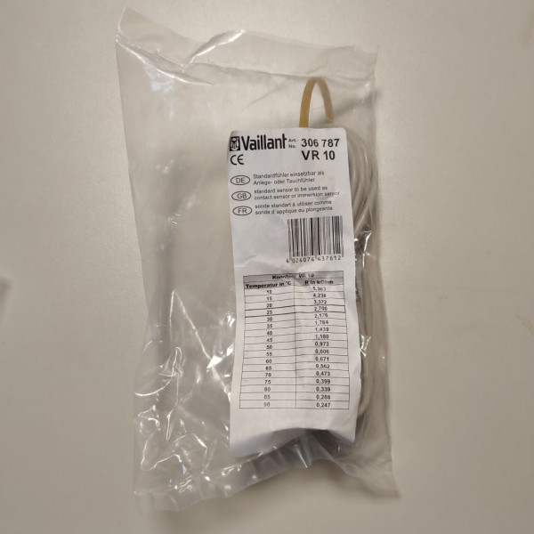 Vaillant Standardfühler VR 10 306787 Thermostatsensor