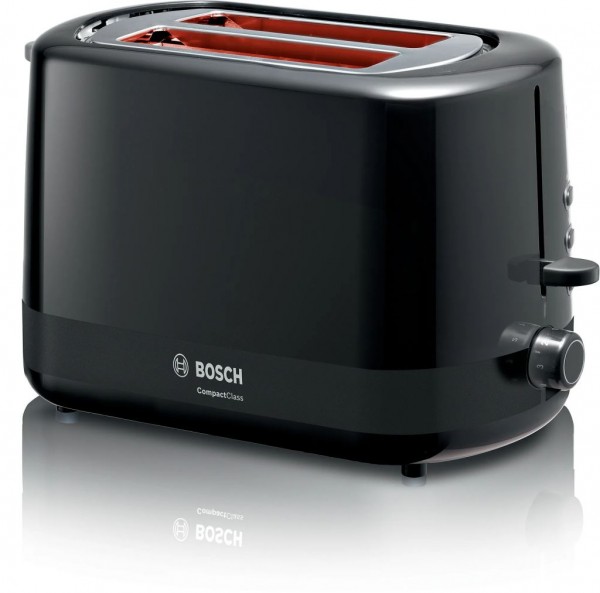 Bosch TAT3A113 Kompakt-Toaster schwarz