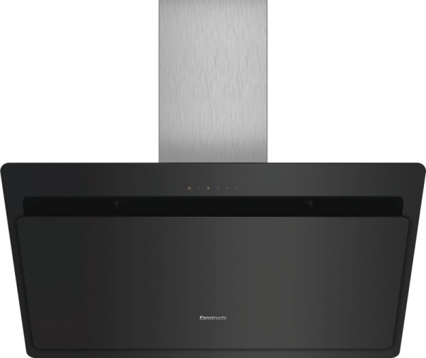 Constructa CD689860 Kopffreihaube mit Glasschirm 90cm Schwarz
