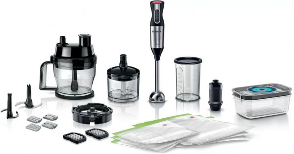 Bosch MS6CM61V9 Stabmixer ErgoMixx Style 1000 W Edelstahl