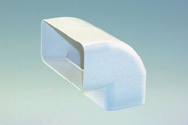 Quellmalz Rohrwinkel senkrecht 90° weiss