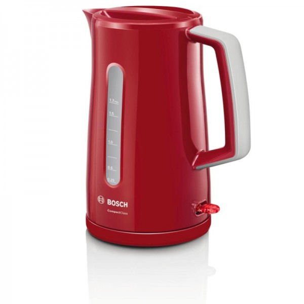 Bosch TWK3A014 Kunststoff Wasserkocher 1,7 l rot