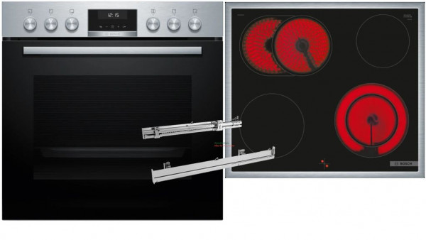 Bosch MKH63SK3S Einbauherdset 71 Liter EXCLUSIV selectLine