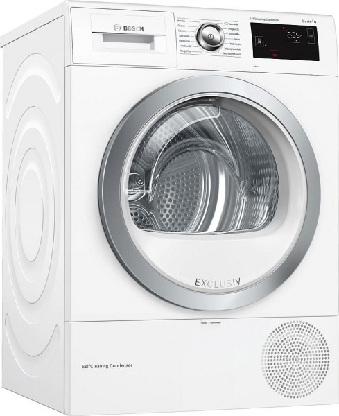 Bosch WTW87680 SelfCleaning Condenser Wärmepumpentrockner A+++ 8 kg EXCLUSIV