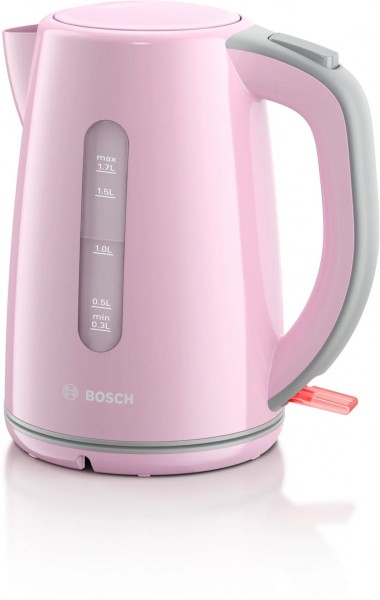 Bosch TWK7500K Wasserkocher 1.7 l Kunststoff rosa