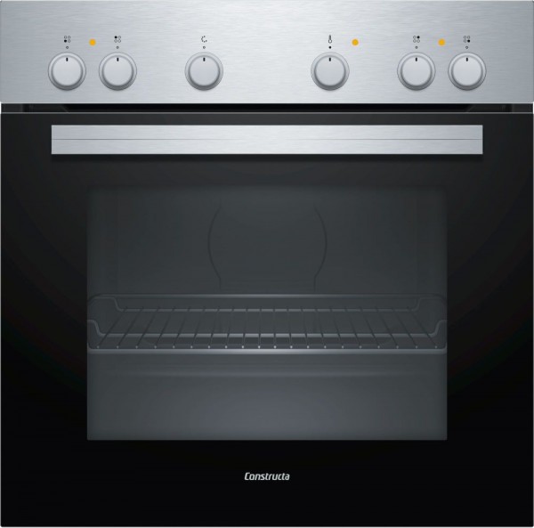Constructa CH1K00050 Einbauherd Edelstahl 71l