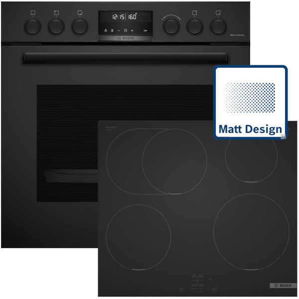 Bosch MKHMATTP Herdset Pyrolyse Induktion 71l EXCLUSIV selectLine | 100€ CashBack