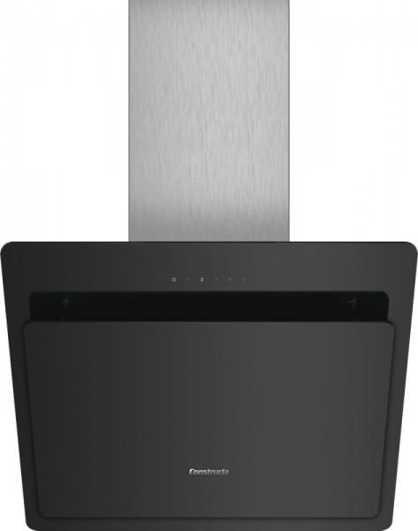 Constructa CD686860 Kopffreihaube mit Glasschirm 60cm Schwarz