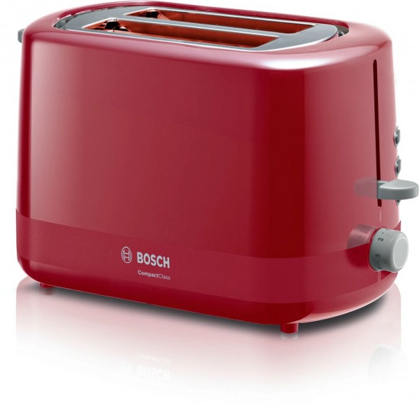 Bosch TAT3A114 Kompakt-Toaster rot