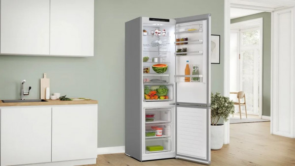 Bosch KGN39EIAF NoFrost Stand-Kühl-Gefrier-Kombination 363 Liter AntiFingerprint EXCLUSIV selectLine
