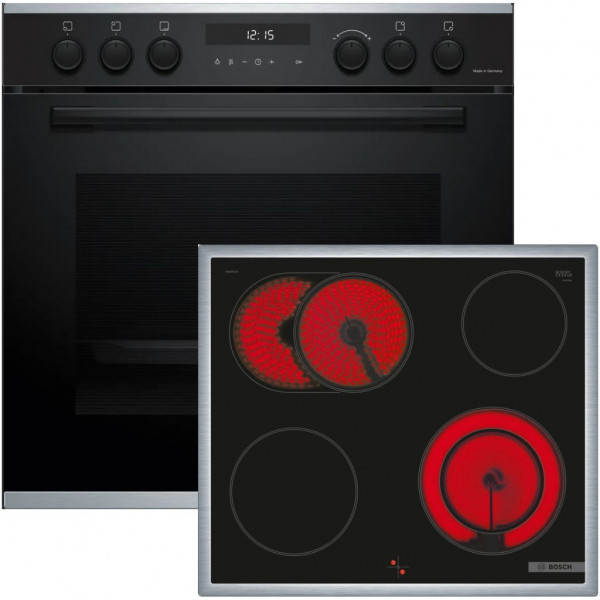 Bosch MKH63SPLF Einbauherdset Pyrolyse 71 Liter EXCLUSIV