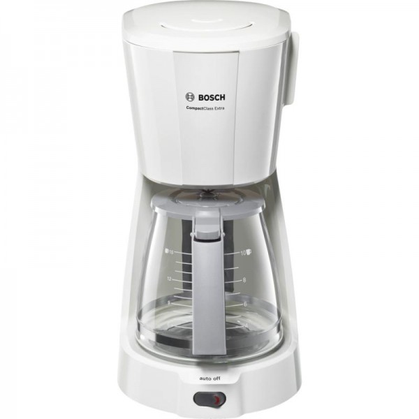 Bosch TKA3A031 Filterkaffeemaschine CompactClass Extra weiß hellgrau